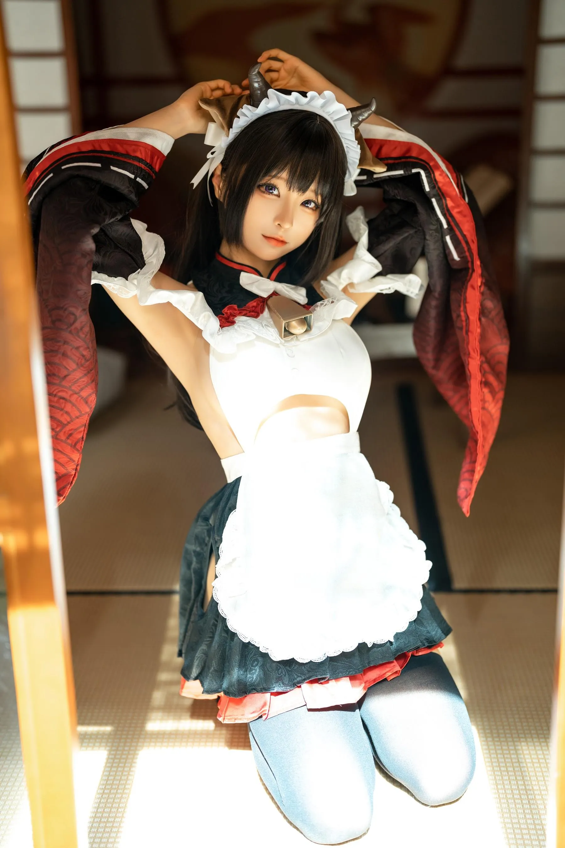 蠢沫沫 – NO.217 牛牛女仆 [16P]插图4